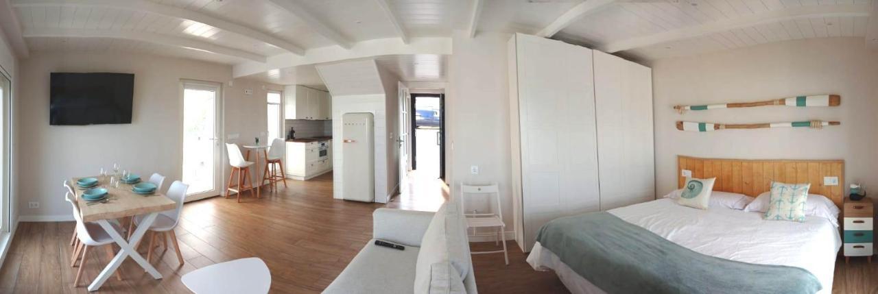 Vila Marina. Casa Marinera Con Terraza Sobre El Mar En Caion Кайон Экстерьер фото