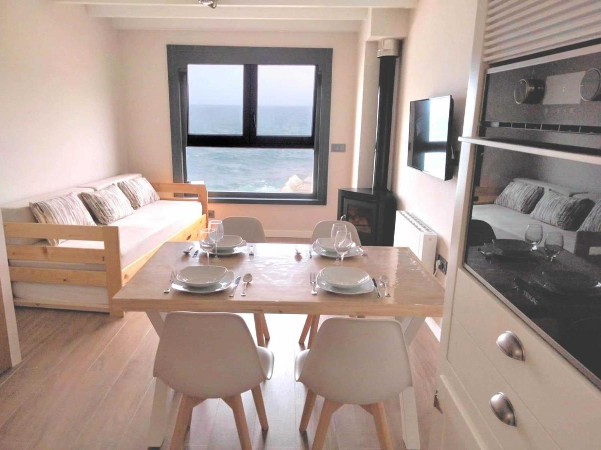 Vila Marina. Casa Marinera Con Terraza Sobre El Mar En Caion Кайон Экстерьер фото